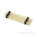 Cabeçalho de pino de passo de 2,0 mm linha dupla reta
